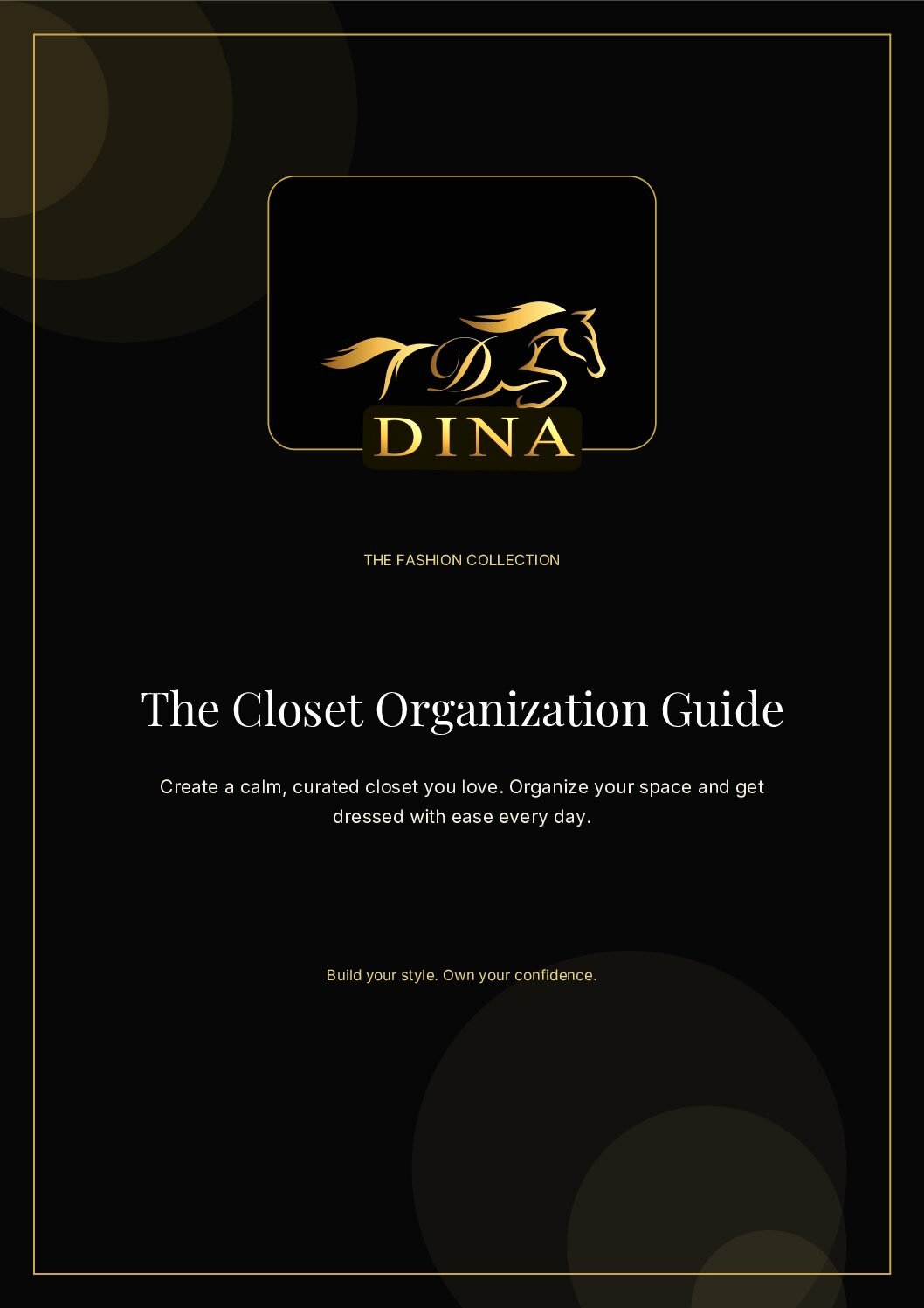 The Closet Organization Guide
