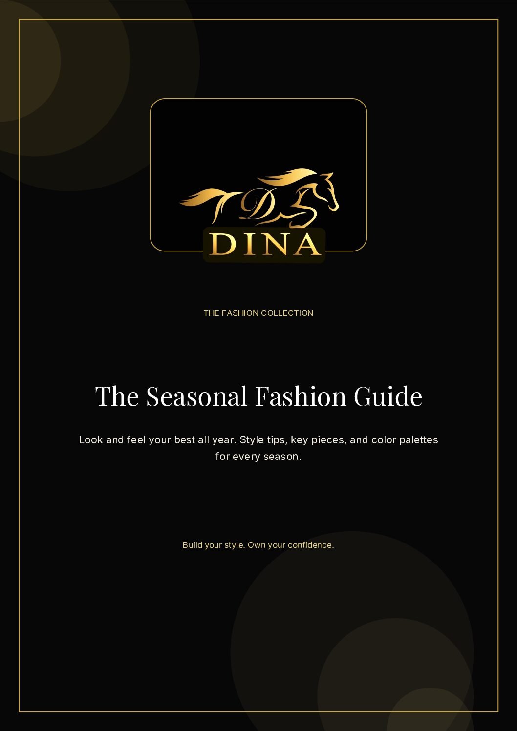 The Seasonal Fashion Guide