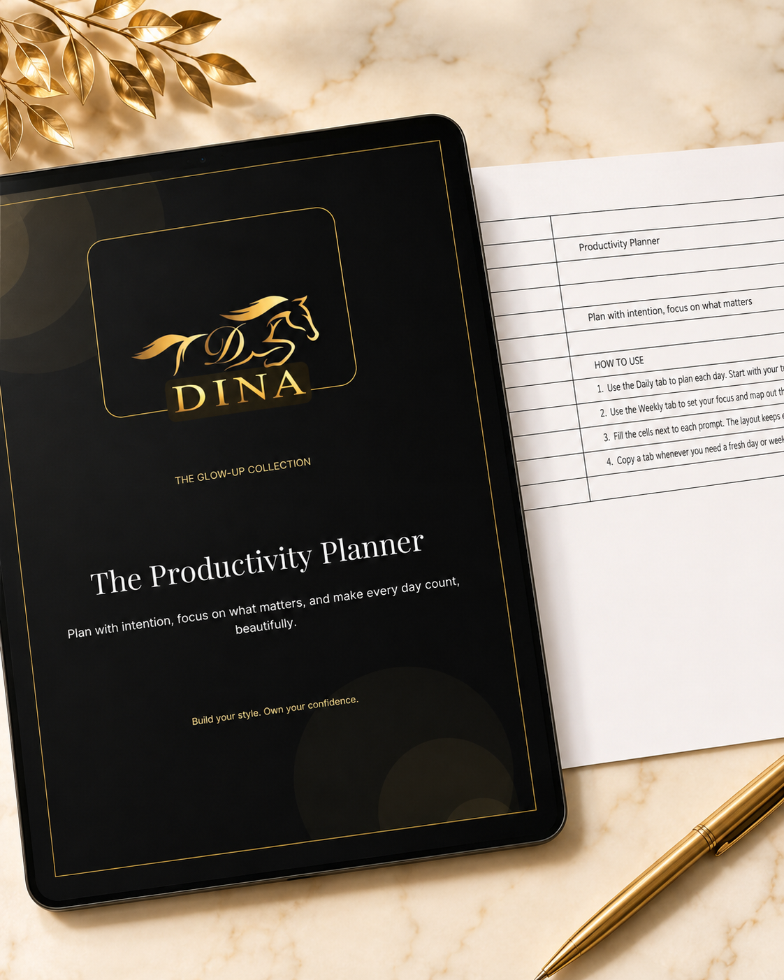 The Productivity Planner